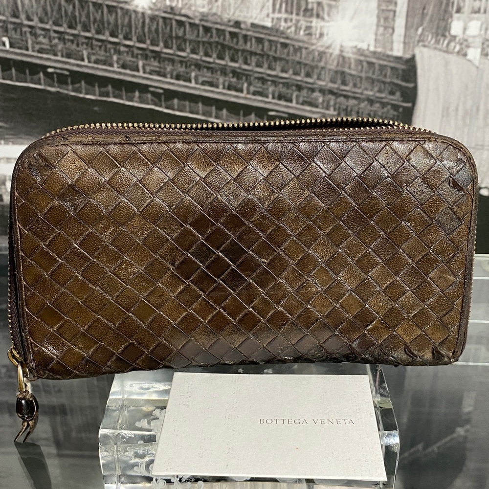 Authentic BOTTEGA VENETA Long Zippy Wallet - Picture 16 of 16